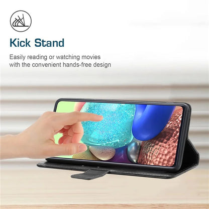 HT01 For Xiaomi Redmi Note 13 Pro 4G / Poco M6 Pro 4G Protective Case PU Leather Wallet Phone Cover