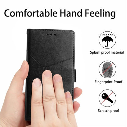 HT01 For Xiaomi Redmi Note 13 Pro 4G / Poco M6 Pro 4G Protective Case PU Leather Wallet Phone Cover