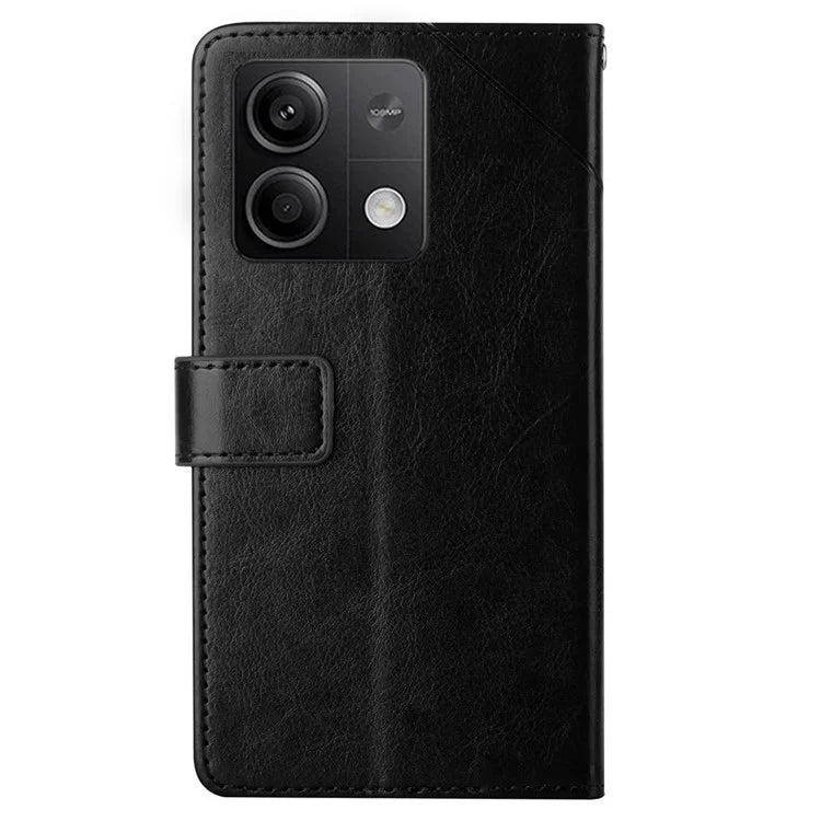 HT01 For Xiaomi Redmi Note 13 Pro 4G / Poco M6 Pro 4G Protective Case PU Leather Wallet Phone Cover