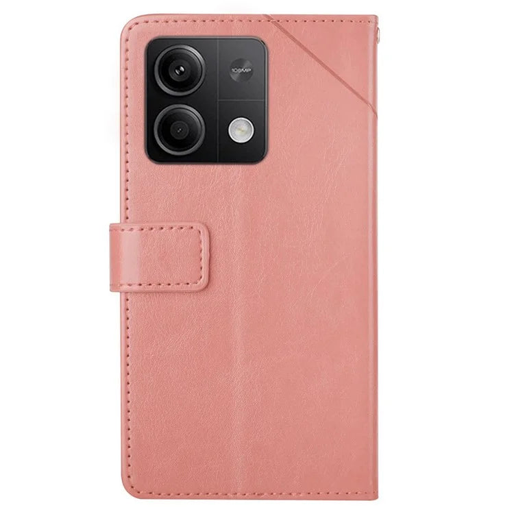 HT01 For Xiaomi Redmi Note 13 Pro 4G / Poco M6 Pro 4G Protective Case PU Leather Wallet Phone Cover