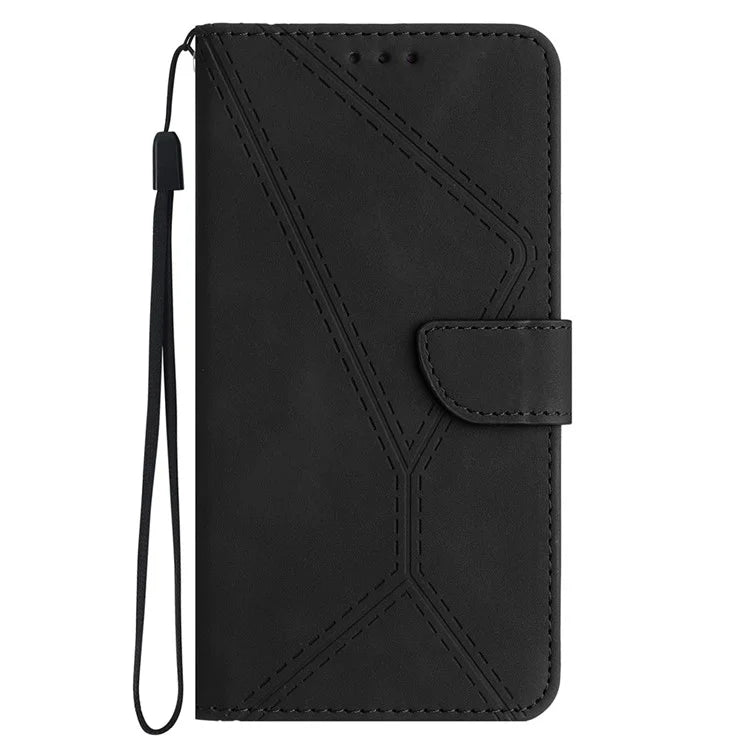 HT05 For Xiaomi Redmi Note 13 Pro 4G / Poco M6 Pro 4G Wallet Case Anti-Drop PU Leather Phone Cover