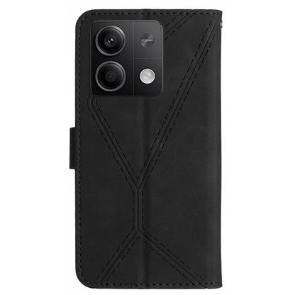 HT05 For Xiaomi Redmi Note 13 Pro 4G / Poco M6 Pro 4G Wallet Case Anti-Drop PU Leather Phone Cover