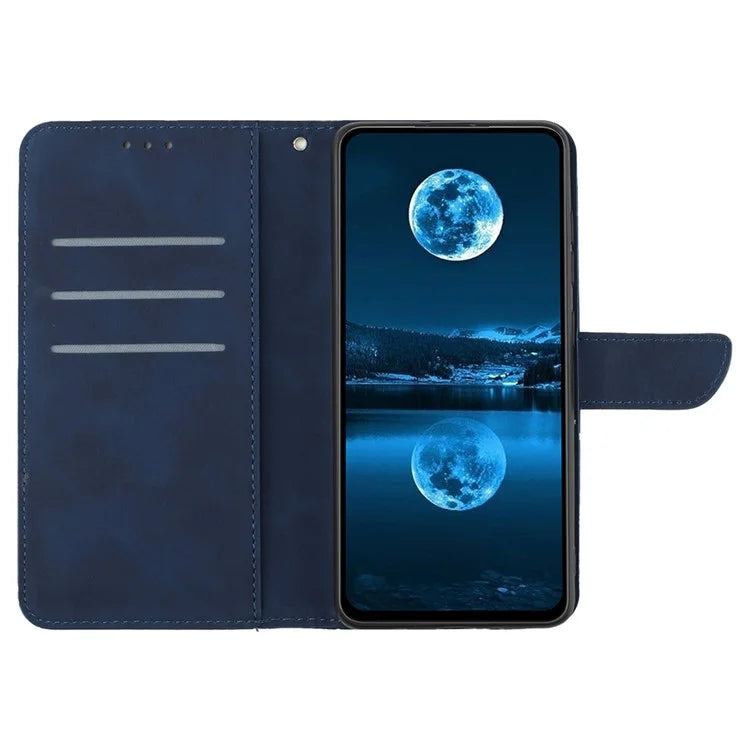 HT05 For Xiaomi Redmi Note 13 Pro 4G / Poco M6 Pro 4G Wallet Case Anti-Drop PU Leather Phone Cover
