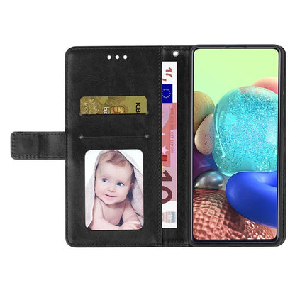 HT01 For Xiaomi Redmi A3 Wallet Phone Case Imprinted PU Leather Phone Cover with Strap