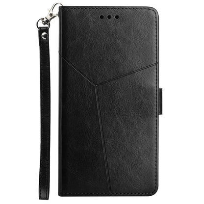 HT01 For Xiaomi Redmi A3 Wallet Phone Case Imprinted PU Leather Phone Cover with Strap