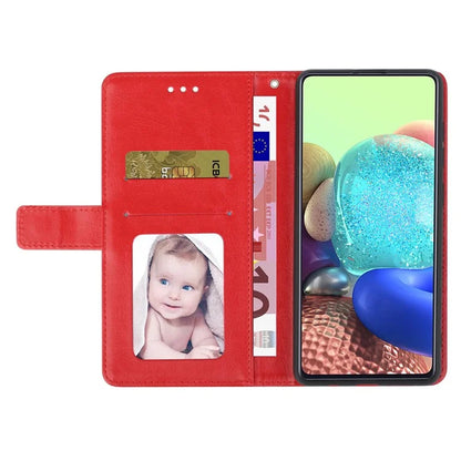 HT01 For Xiaomi Redmi A3 Wallet Phone Case Imprinted PU Leather Phone Cover with Strap