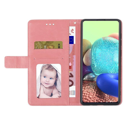 HT01 For Xiaomi Redmi A3 Wallet Phone Case Imprinted PU Leather Phone Cover with Strap