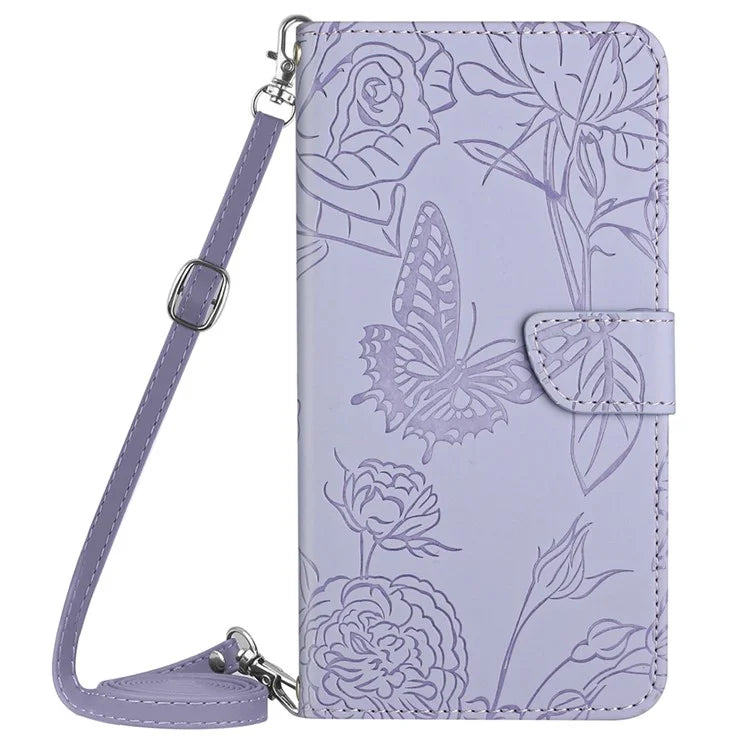 HT03 For Xiaomi Redmi A3 Shockproof Case Imprinted Leather Phone Cover