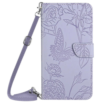 HT03 For Xiaomi Redmi A3 Shockproof Case Imprinted Leather Phone Cover