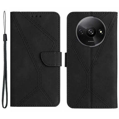 HT05 For Xiaomi Redmi A3 Wallet Phone Case PU Leather Folio Flip Cover