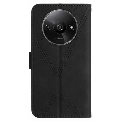 HT05 For Xiaomi Redmi A3 Wallet Phone Case PU Leather Folio Flip Cover