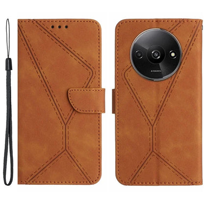 HT05 For Xiaomi Redmi A3 Wallet Phone Case PU Leather Folio Flip Cover