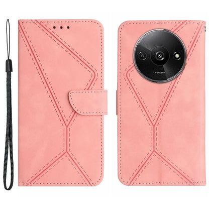 HT05 For Xiaomi Redmi A3 Wallet Phone Case PU Leather Folio Flip Cover
