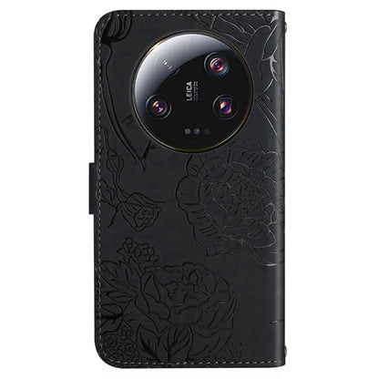 HT03 For Xiaomi 14 Ultra Leather Case Skin-touch Flip Stand Cell Phone Cover