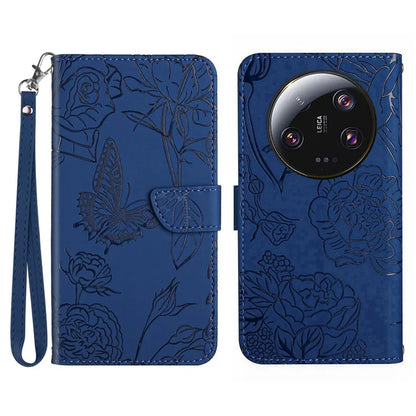 HT03 For Xiaomi 14 Ultra Leather Case Skin-touch Flip Stand Cell Phone Cover