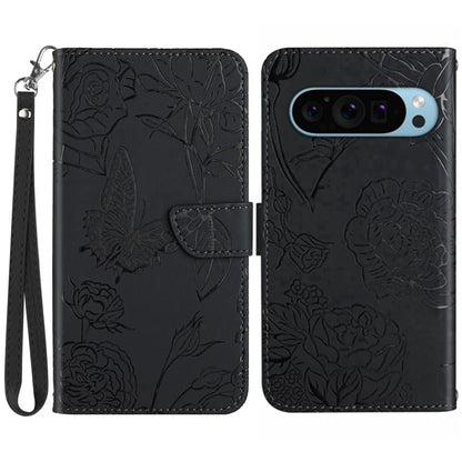 HT03 For Google Pixel 9 Pro Case Flip Stand View Skin-touch Leather Phone Cover