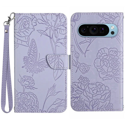HT03 For Google Pixel 9 Pro Case Flip Stand View Skin-touch Leather Phone Cover