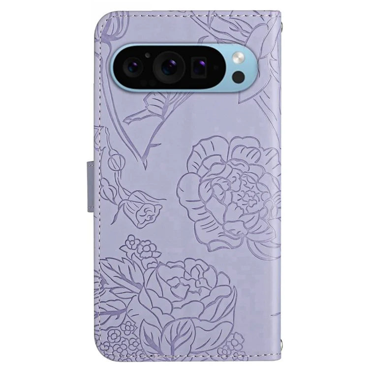 HT03 For Google Pixel 9 Pro Case Flip Stand View Skin-touch Leather Phone Cover