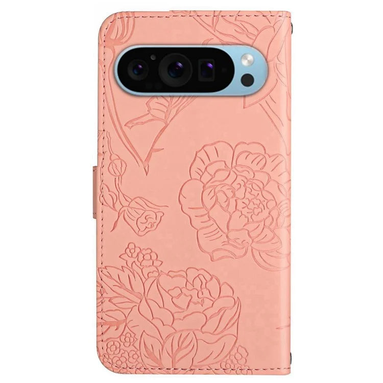 HT03 For Google Pixel 9 Pro Case Flip Stand View Skin-touch Leather Phone Cover