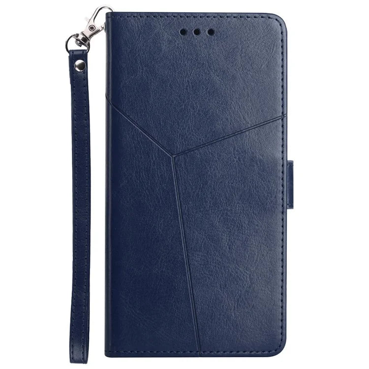 HT01 For Google Pixel 9 Pro Case Wallet PU Leather Stand Phone Cover with Strap
