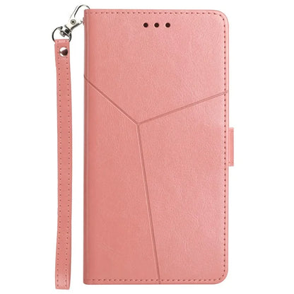 HT01 For Google Pixel 9 Leather Case with Strap Wallet Flip Phone Cover