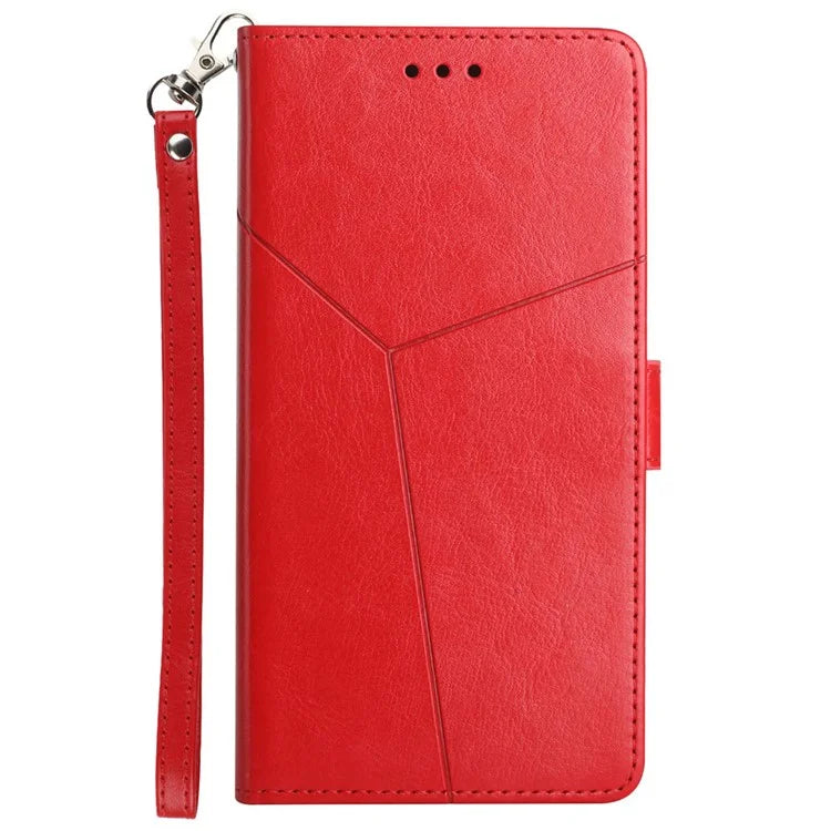 HT01 For Google Pixel 9 Leather Case with Strap Wallet Flip Phone Cover