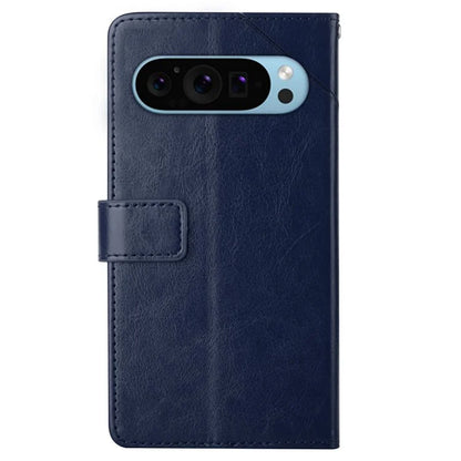 HT01 For Google Pixel 9 Leather Case with Strap Wallet Flip Phone Cover