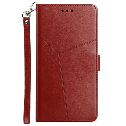 HT01 For Google Pixel 9 Leather Case with Strap Wallet Flip Phone Cover