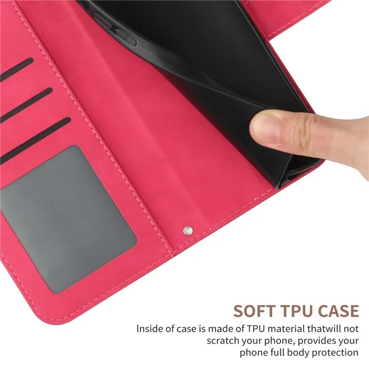 HT04 For Google Pixel 9 Case with Shoulder Strap Sunflower Wallet Phone Cover