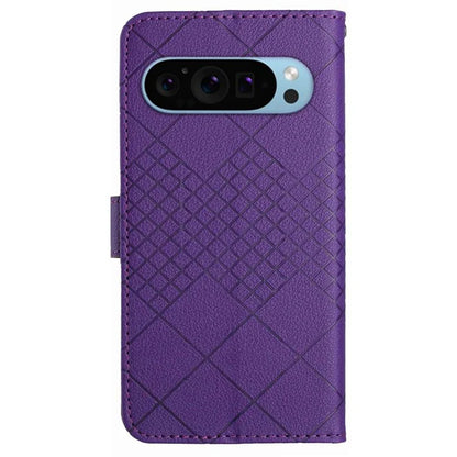 HT06 For Google Pixel 9 Case Wallet PU Leather Litchi Texture Phone Cover