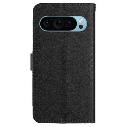 HT06 For Google Pixel 9 Case Wallet PU Leather Litchi Texture Phone Cover