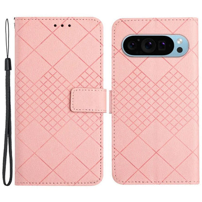HT06 For Google Pixel 9 Case Wallet PU Leather Litchi Texture Phone Cover
