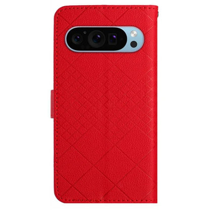 HT06 For Google Pixel 9 Case Wallet PU Leather Litchi Texture Phone Cover