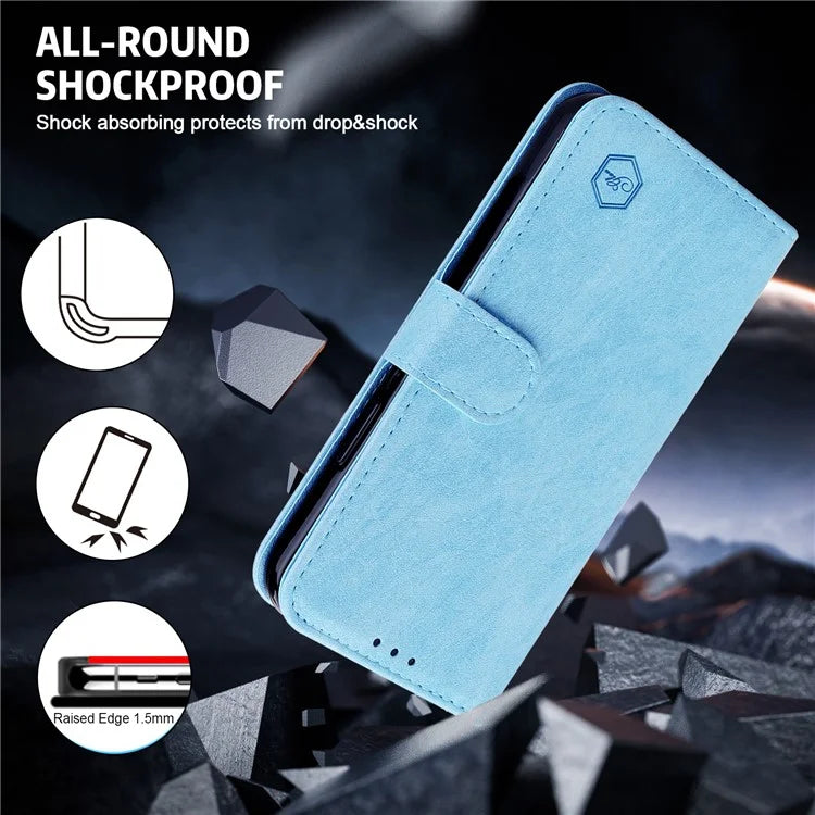For Xiaomi Redmi Note 13 Pro 5G / Poco X6 5G Case PU Leather Wallet Protective Cover