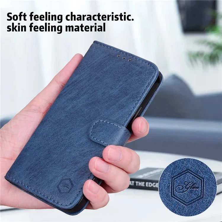 For Xiaomi Redmi Note 13 Pro 5G / Poco X6 5G Case PU Leather Wallet Protective Cover