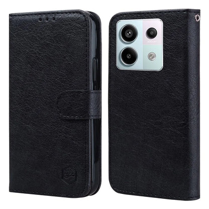 For Xiaomi Redmi Note 13 Pro 5G / Poco X6 5G Case PU Leather Wallet Protective Cover