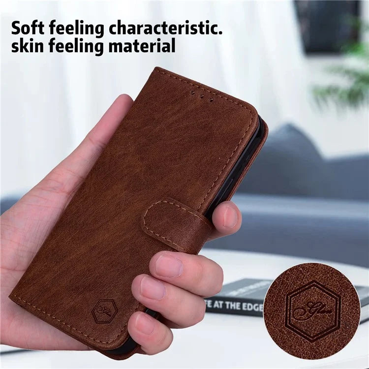 For Xiaomi Redmi Note 13 Pro 5G / Poco X6 5G Case PU Leather Wallet Protective Cover