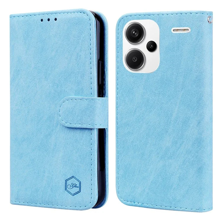 For Xiaomi Redmi Note 13 Pro+ 5G Case Flip TPU Shockproof Shell PU Leather Phone Cover