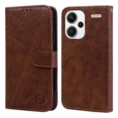For Xiaomi Redmi Note 13 Pro+ 5G Case Flip TPU Shockproof Shell PU Leather Phone Cover
