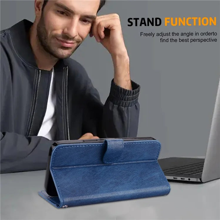 For Xiaomi Redmi Note 13 Pro+ 5G Case Flip TPU Shockproof Shell PU Leather Phone Cover