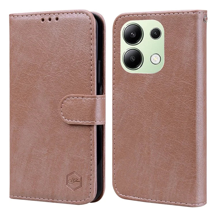 For Xiaomi Redmi Note 13 4G Case Folio Stand View PU Leather Phone Cover