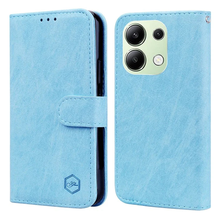 For Xiaomi Redmi Note 13 4G Case Folio Stand View PU Leather Phone Cover