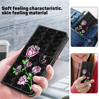 For Xiaomi Redmi Note 13 Pro 5G / Poco X6 5G Cell Phone Cases Leather Cover with Printing Pattern