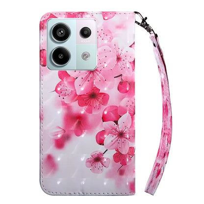 For Xiaomi Redmi Note 13 Pro 5G / Poco X6 5G Cell Phone Cases Leather Cover with Printing Pattern