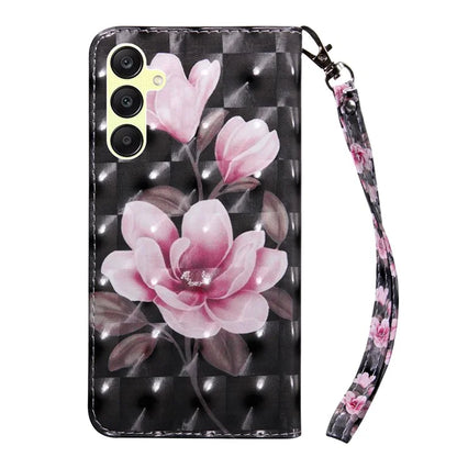 For Samsung Galaxy A25 5G (Global) (161.0 x 76.5 x 8.3mm) Pattern Printing Phone Case with Wrist Strap