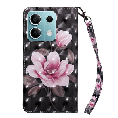 For Xiaomi Redmi Note 13 5G Cell Phone Cases 3D Pattern Printing Card Holder Cover