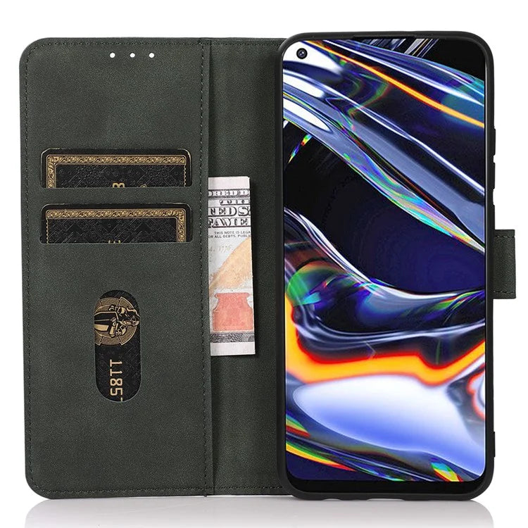 KHAZNEH For Motorola Moto G04 4G / G24 4G Phone Stand Case Wallet Cell Phone Cover with Card Slot