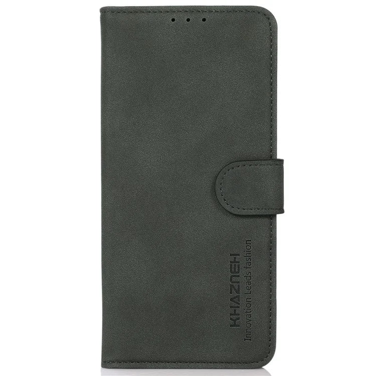 KHAZNEH For Motorola Moto G04 4G / G24 4G Phone Stand Case Wallet Cell Phone Cover with Card Slot