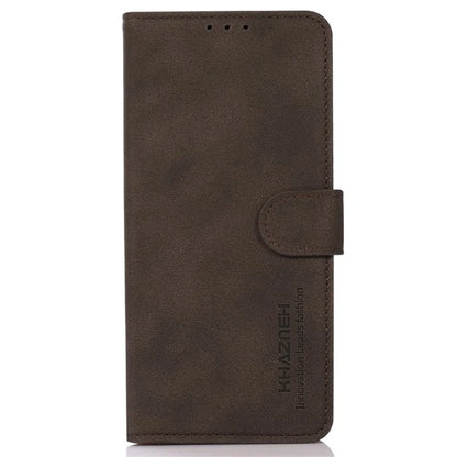 KHAZNEH For Motorola Moto G04 4G / G24 4G Phone Stand Case Wallet Cell Phone Cover with Card Slot