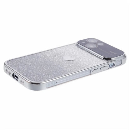 For iPhone 14 Plus TPU Case Love Heart Pattern Electroplating Edge Phone Cover